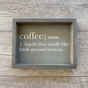 Coffee Define Wall Art
